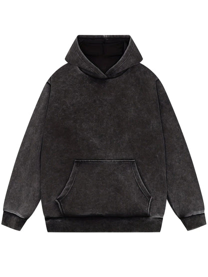 MW | Denim Pullover Kapuzenpulli