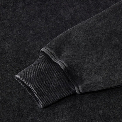 MW | Denim Pullover Kapuzenpulli