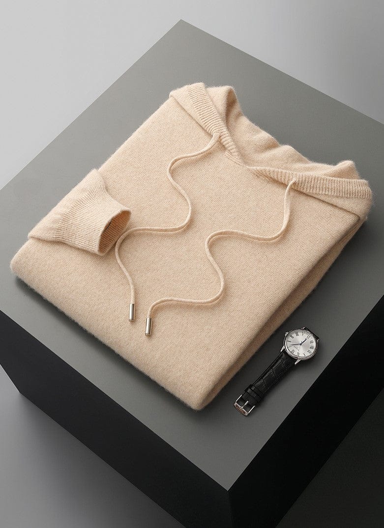 MW | Nahtlos gestrickter Kapuzenpullover