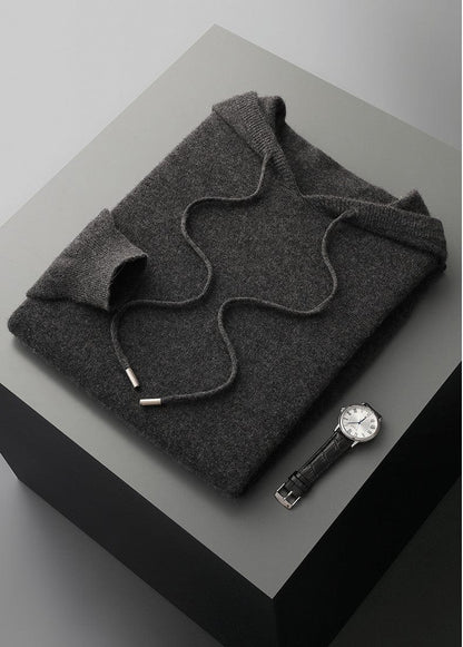 MW | Nahtlos gestrickter Kapuzenpullover