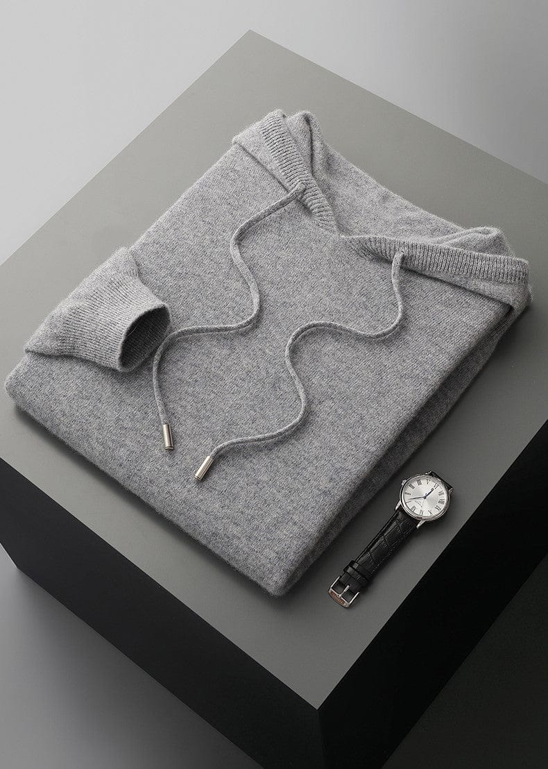 MW | Nahtlos gestrickter Kapuzenpullover