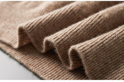 MW | Nahtlos gestrickter Kapuzenpullover