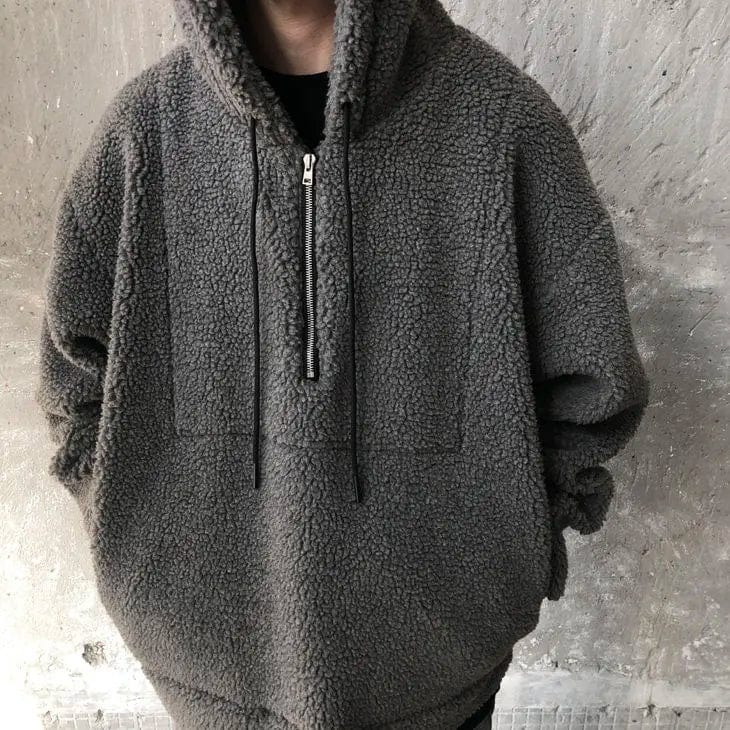 MW | Verdickter Baumwoll-Velvet-Pullover