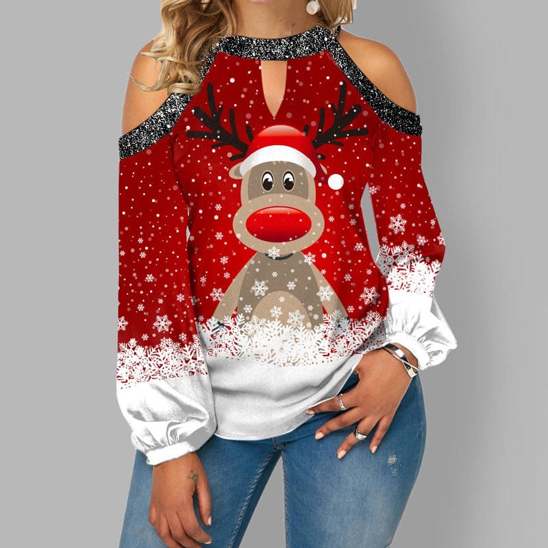 MW | Weihnachts-Rudolf-Pullover