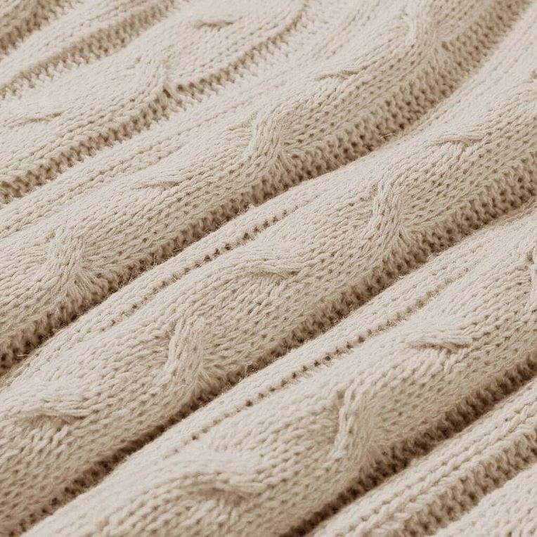 MW | MW -Damen 2-teiliger langer Strickanzug mit dickem Pullover