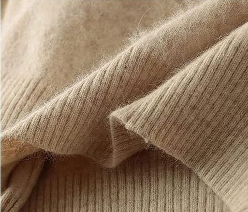 MW | Weichen Strickpullover mit Rollkragen