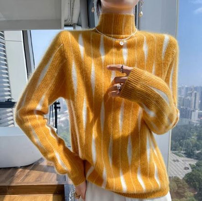 MW | Pullover mit halbhohem Halsausschnitt